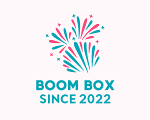 Explosion - Festive Celebration Fireworks logo design