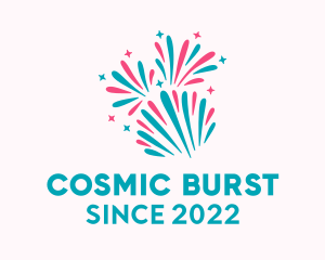 Starburst - Festive Celebration Fireworks logo design