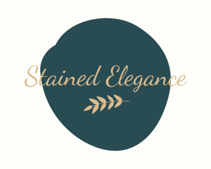 Elegant Wellness Leaves logo design