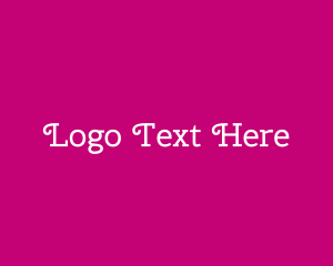 Scrapbook - Curly White Text logo design