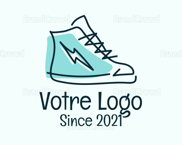 Thunder Sneaker Shoes Logo