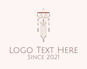 Tassel - Macrame Ornate Handicraft logo design