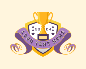 Banner - Championship Trophy Award logo design