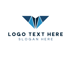 Aeronautics - Generic Geometric Letter V logo design