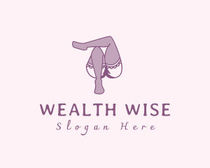 Aesthetic - Luxury Woman Lingerie logo design