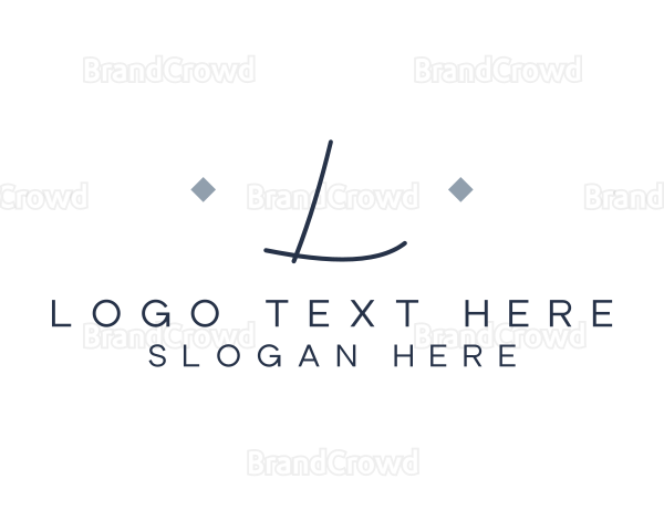 Minimalist Elegant Signature Logo