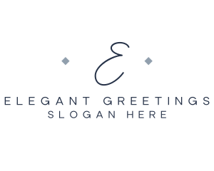 Minimalist Elegant Signature logo design