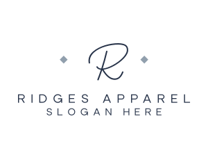 Minimalist Elegant Signature logo design