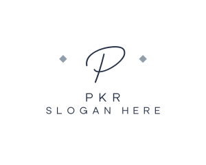 Stationery - Minimalist Elegant Signature logo design