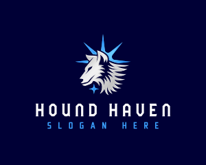 Hound - Beast Wolf Hound logo design