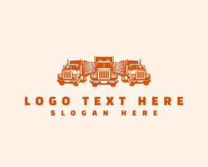 Truck Logistics Cargo Logo