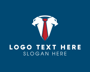 Job - Business Suit Necktie logo design