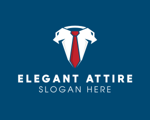 Suit - Business Suit Necktie logo design