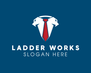 Business Suit Necktie logo design