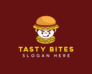 Delicious - Burger Boy Restaurant logo design