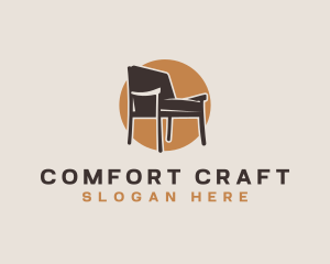Chair Furniture Upholstery logo design
