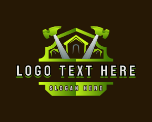 Tradesman - Hammer Repair Builder logo design