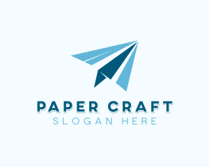 Paper Plane Logistics logo design