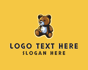 Toy - Animal Toy Bear logo design