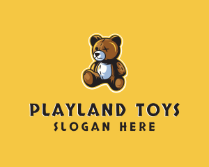 Toy - Animal Toy Bear logo design