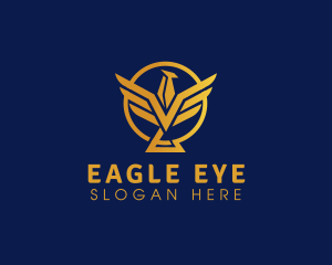 Golden Bird Premium  logo design