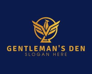 Golden Bird Premium  logo design