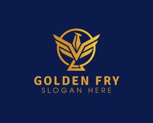 Golden Bird Premium  logo design