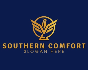 Golden Bird Premium  logo design