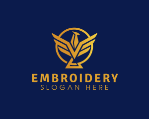 Golden Bird Premium  logo design