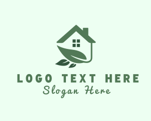 Leaf - Farm House Apartment logo design