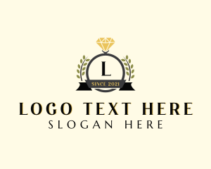 Small Business - Laurel Diamond Ring logo design
