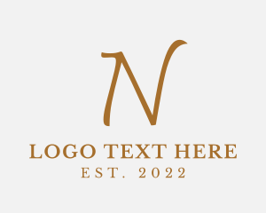 Elegant Fashion Business logo design