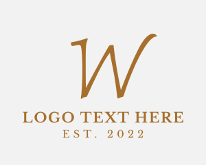 Elegant Fashion Business logo design