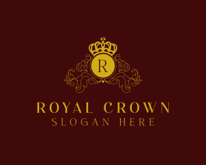 Royalty Crown Monarch logo design