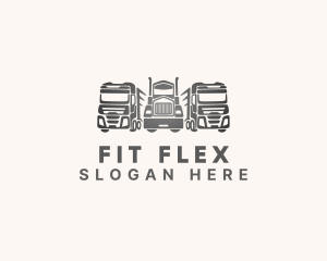 Freight - Logistics Dispatch Vehicle logo design
