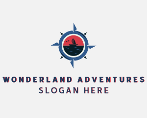 Travel Compass Adventure logo design