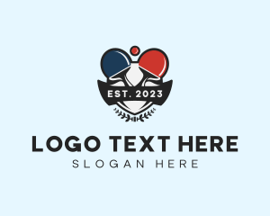 Pingpong - Table Tennis Sports Tournament logo design