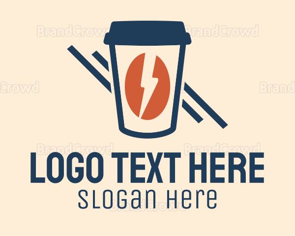 Energy Coffee Drink Logo