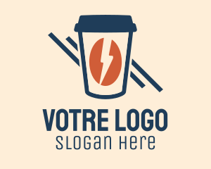 Energy Coffee Drink Logo