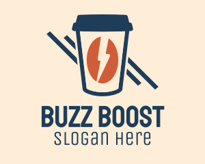 Buzz - Energy Coffee Drink logo design