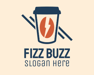 Energy Coffee Drink logo design