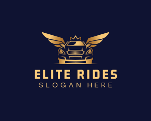 Wing Detailing Automotive logo design