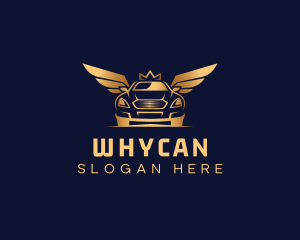 Car - Wing Detailing Automotive logo design