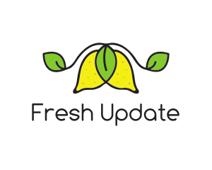 Fresh Lemon Fruit logo design