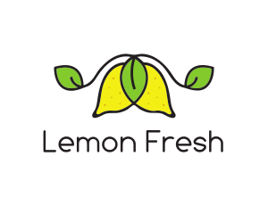 Lemon - Fresh Lemon Fruit logo design