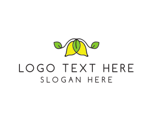 Fresh Lemon Fruit logo design