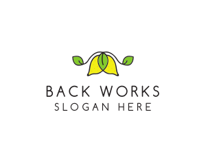 Fresh Lemon Fruit logo design