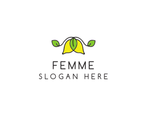 Fresh Lemon Fruit logo design