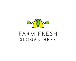 Fresh Lemon Fruit logo design