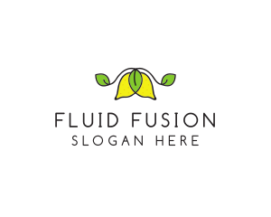 Fresh Lemon Fruit logo design